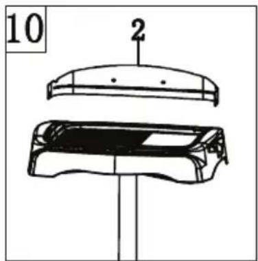 tepro Bluefield 4032 - Zostavenie grilu - 7