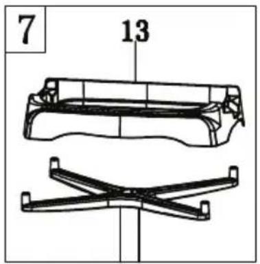 tepro Bluefield 4032 - Installera grillen - 7