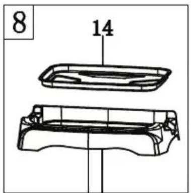 tepro Bluefield 4032 - Grill monteren - 9