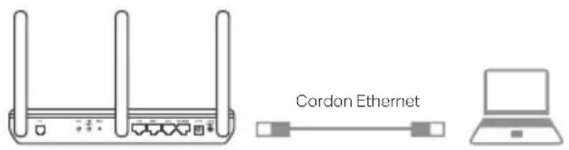 TP-LINK Archer VR200v - Configuration depuis un navigateur internet - 1