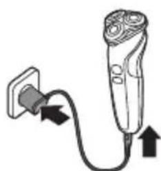 PHILIPS Series 6000 S6680 - Aufladen mit der Stromversorgungseinheit - 1