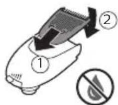 PHILIPS Series 6000 S6680 - Den Bart-Styler-Aufsatz reinigen - 5