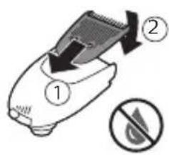 PHILIPS Series 6000 S6680 - Nettoyage de l'accessoire barbe - 5