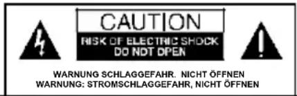 SALORA SBO680 - Warnings und Vorsichtsmaßnahmen - 1