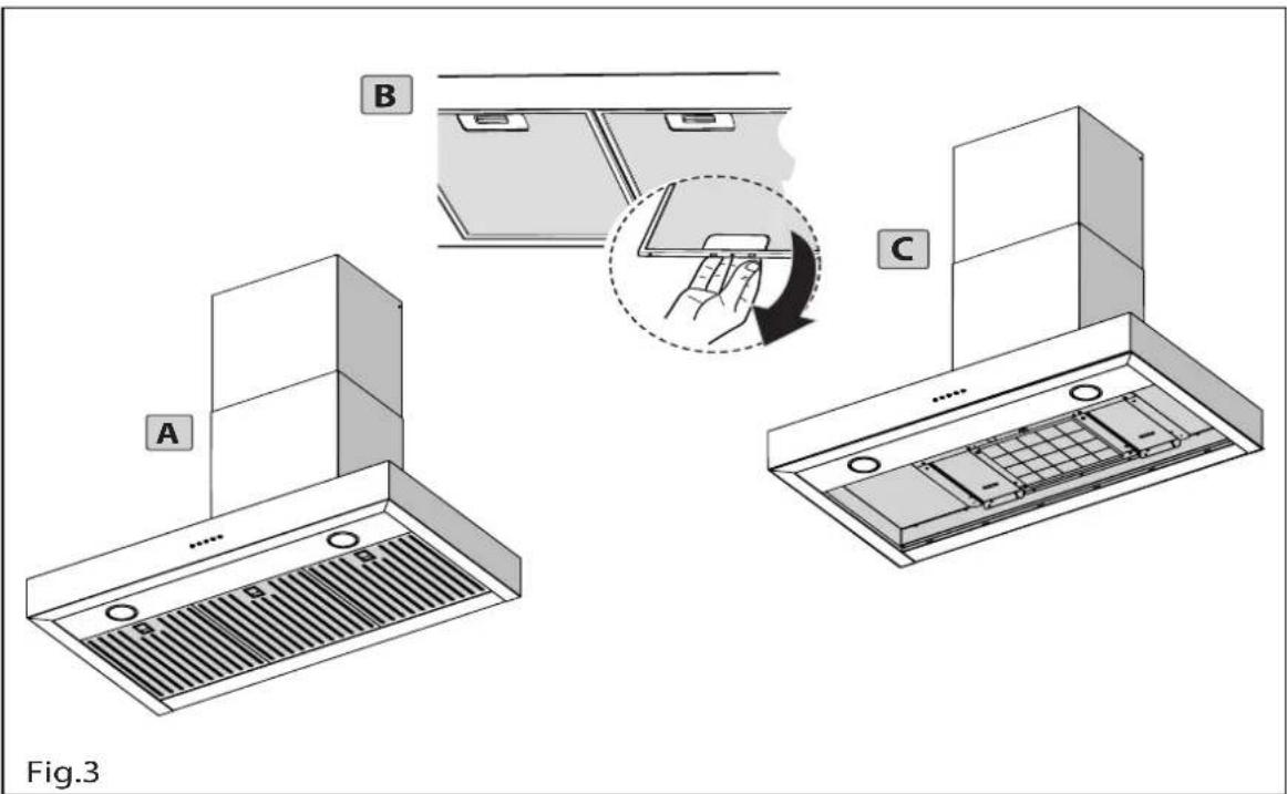 BERTAZZONI K100CONXA - DUNSTABZUGHAUBE - 4