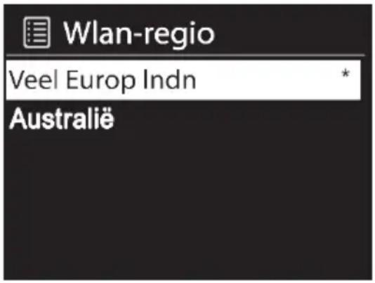 SILVERCREST SIRD 14 C4 - De WLAN-regio selecteren - 1