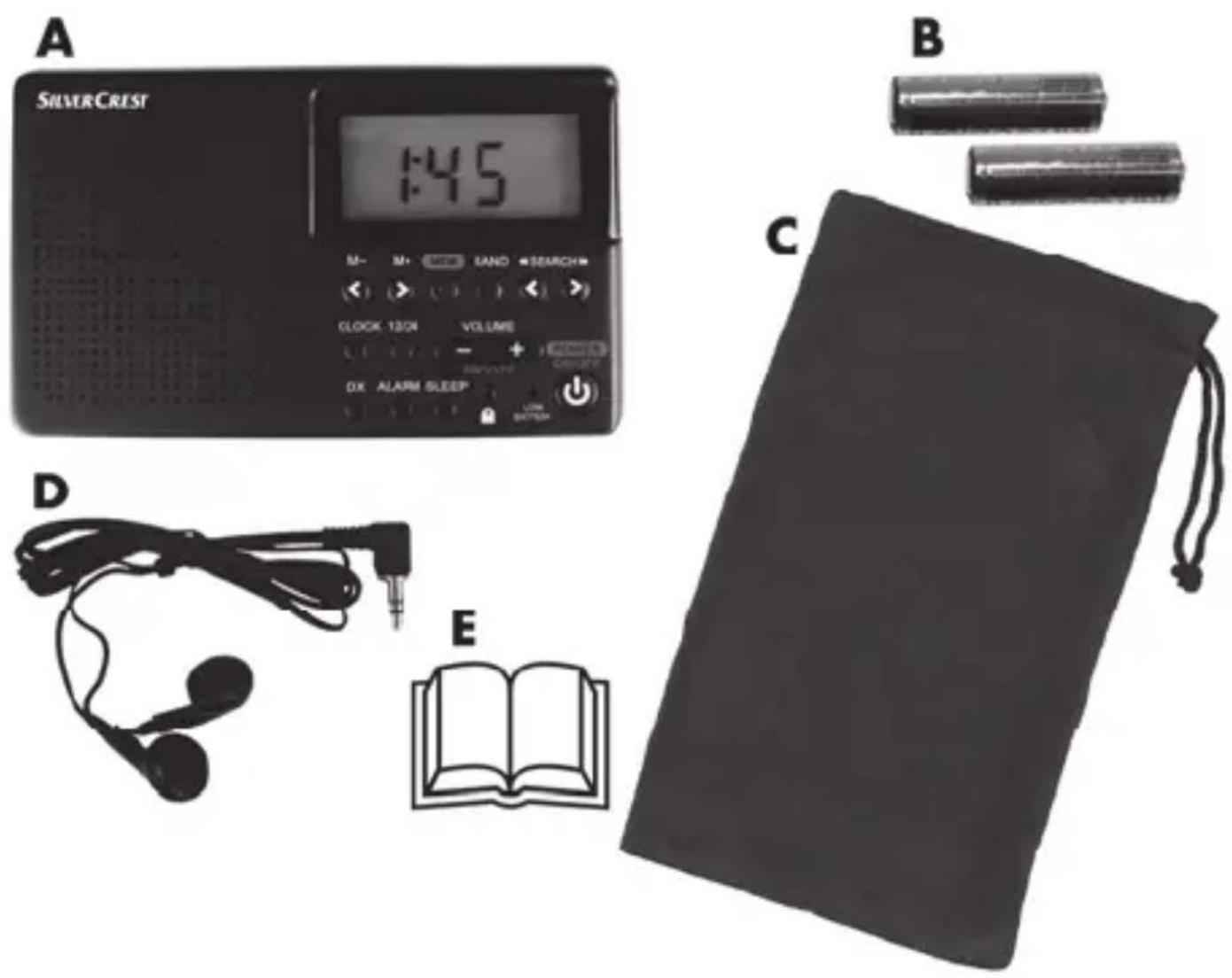 SILVERCREST SWD 250 A1 - Contenu du coffret - 1