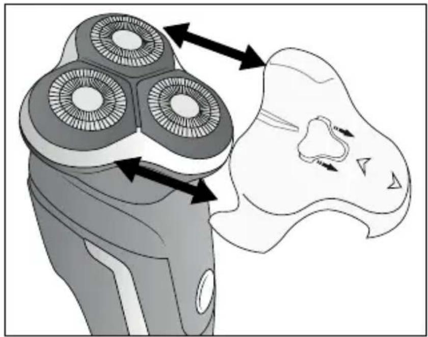 SILVERCREST SRD 600 B1 - Fitting/removing the protective cap - 1