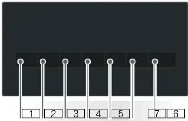 SIEMENS WT45G491FG - Touches sur le bandeau d'affichage - 1