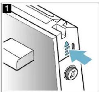 SIEMENS HB373A0R0 - Enlever le recouvrement de la porte - 1