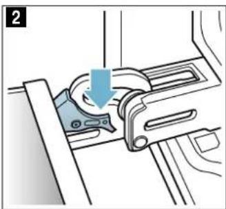 SIEMENS HB373A0R0 - Accrocher la porte de l'appareil - 2