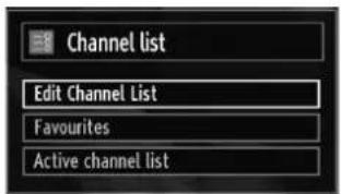 TECHWOOD VL37FHDT1101 - Managing Stations: Channel List - 1