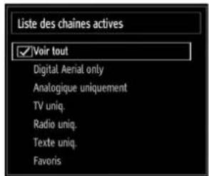TECHWOOD VL37FHDT1101 - Gestion des chaînes : Trier une liste de chaînes - 1