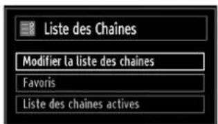 TECHWOOD VL37FHDT1101 - Gestion des chaînes : Listedes chaînes - 1