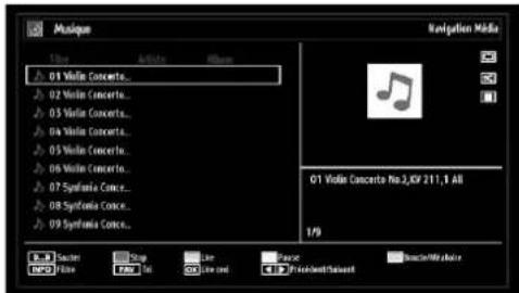 TECHWOOD VL37FHDT1101 - Afficher la musique via USB - 1
