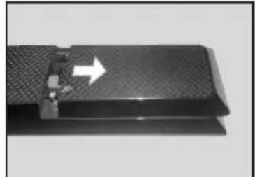 TECHWOOD TK32DLED19 - Fernbedienung - Batteriefach - 2