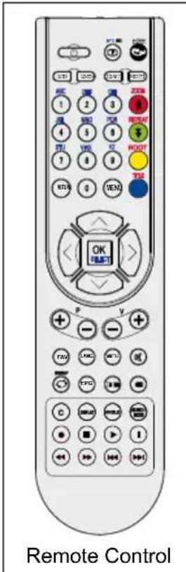 TECHWOOD TDVD19TN10 - Package Contents - 1