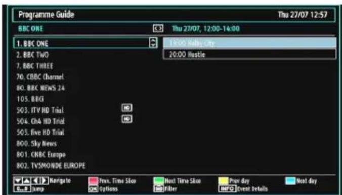 TECHWOOD TDVD19TN10 - Viewing Electronic Programme Guide (EPG) - 2