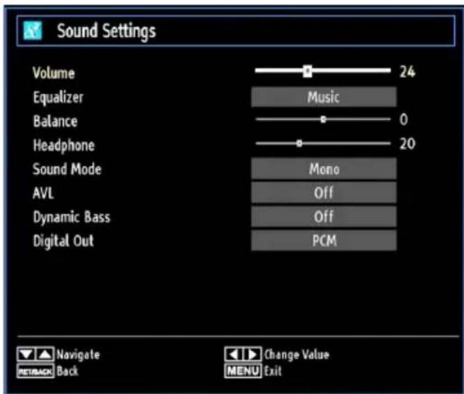 TECHWOOD TDVD19TN10 - Configuring Sound Settings - 1
