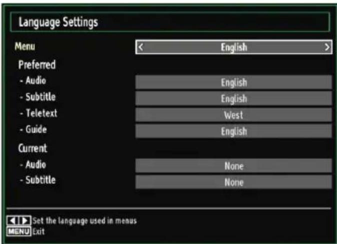 TECHWOOD TDVD19TN10 - Configuring Language Preferences - 1
