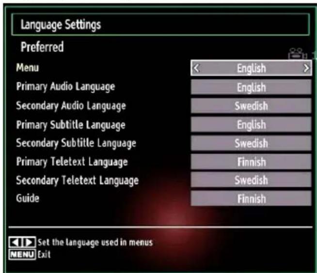 TECHWOOD TDVD19TN10 - Language Settings - 1