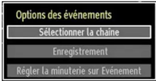 TECHWOOD TC1912TN882 - Options du programme - 1