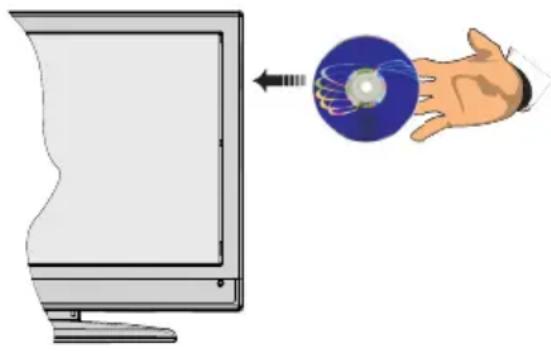 TECHWOOD CL24ITM13FDVX - How to watch a DVD - 2
