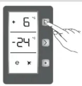 TELEFUNKEN TFK373FW2 - Cooler temperature settings - 2