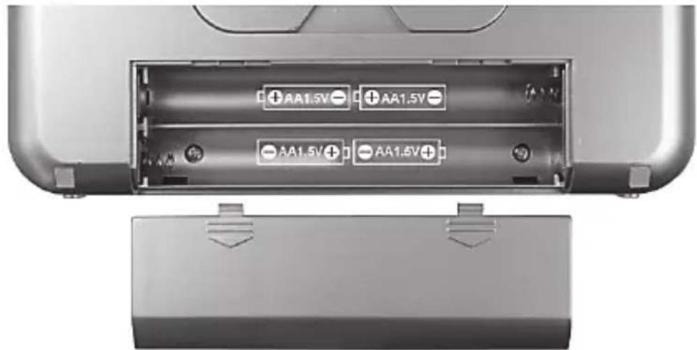 SILVERCREST SWDR 500 B1 - Wtozenie baterii - 1