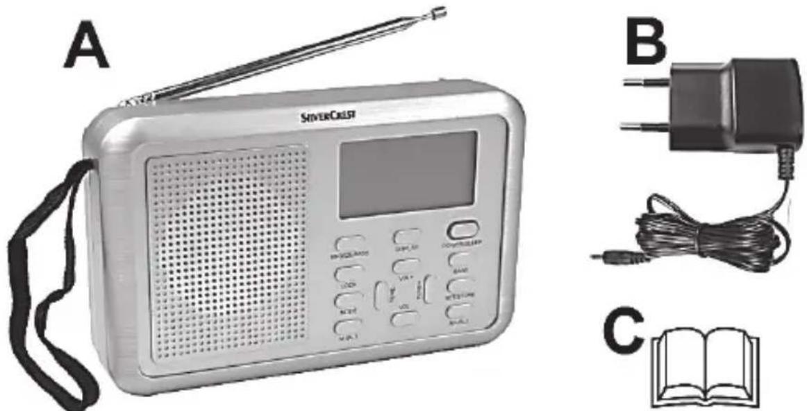 SILVERCREST SWDR 500 B1 - Zawartość opakowania - 1