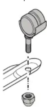 SILVERCREST SOR 2400 D2 - Loopwielen monteren - 1