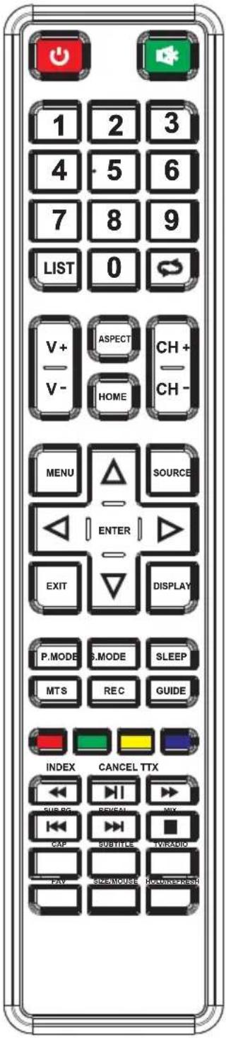 Star-Light 55DM7500 - COLOR BUTTONS - 1