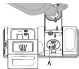 INDESIT DIE 2B19 - REMPLIR LE DISTRIBUTEUR DE LIQUIDE DE RINÇAGE - 2