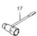 Tanaka TBC290 - Débroussaillage (Fig. 22, 23, 24, 25) - 6