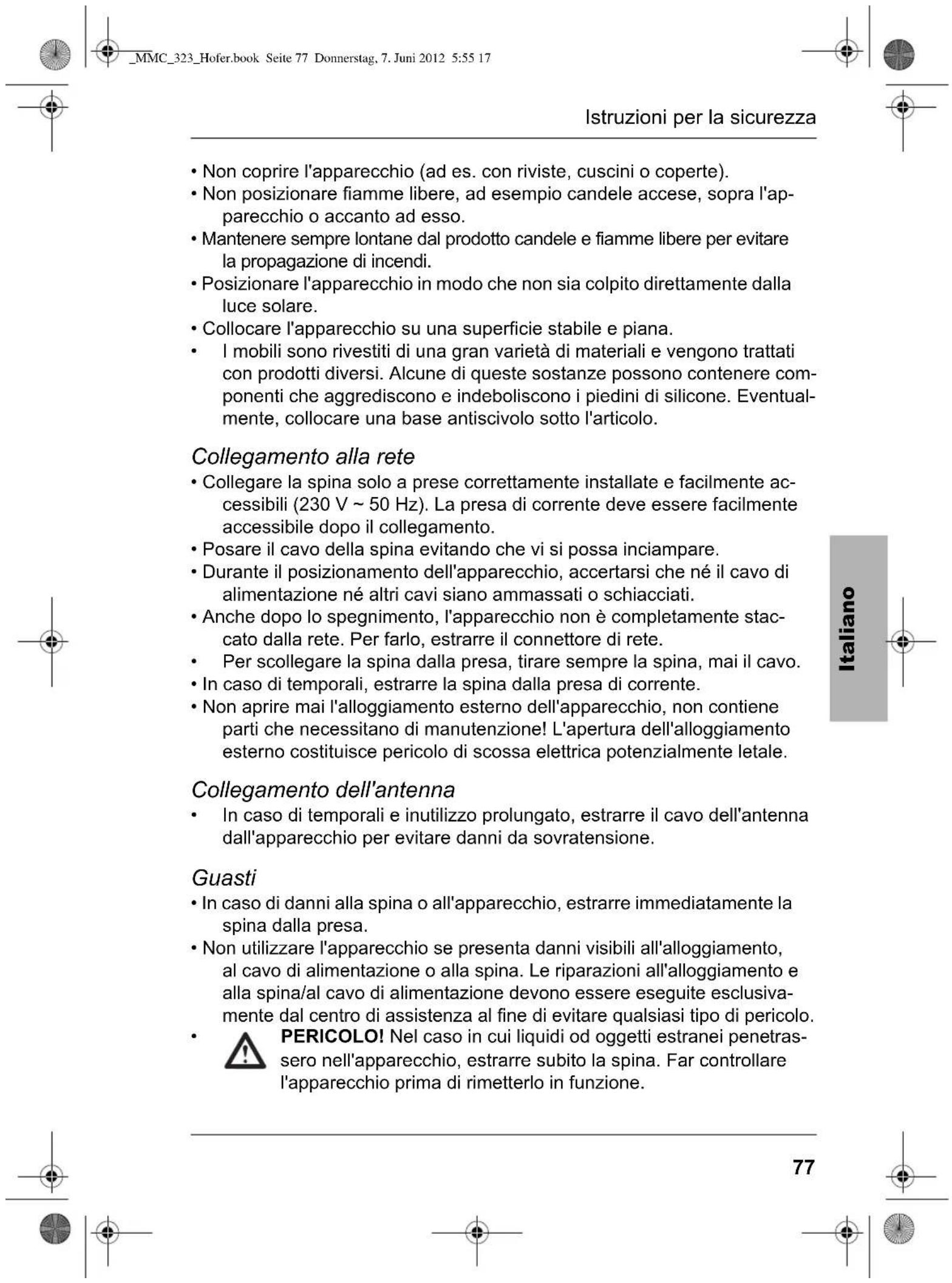 Terris MMC 323 - Condizioni ambientali - 1