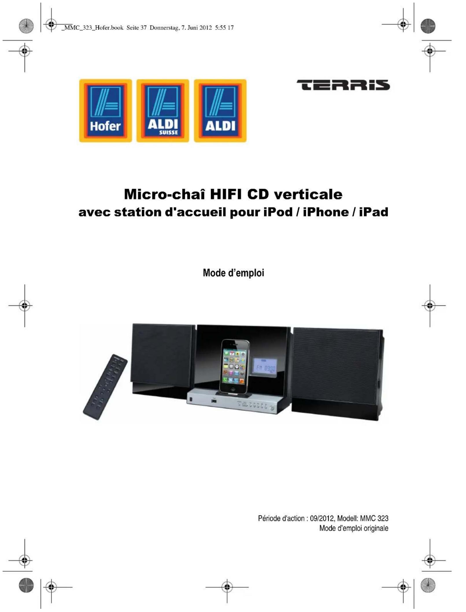 Terris MMC 323 - GARANTIEKARTE - 1