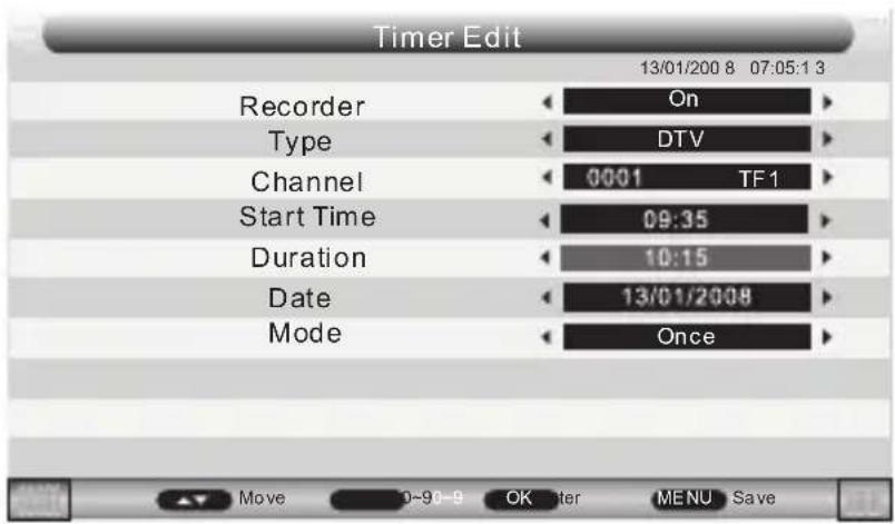 SCHNEIDER LD24SCH13BLU - Timer (Scheduled Recording) - 4