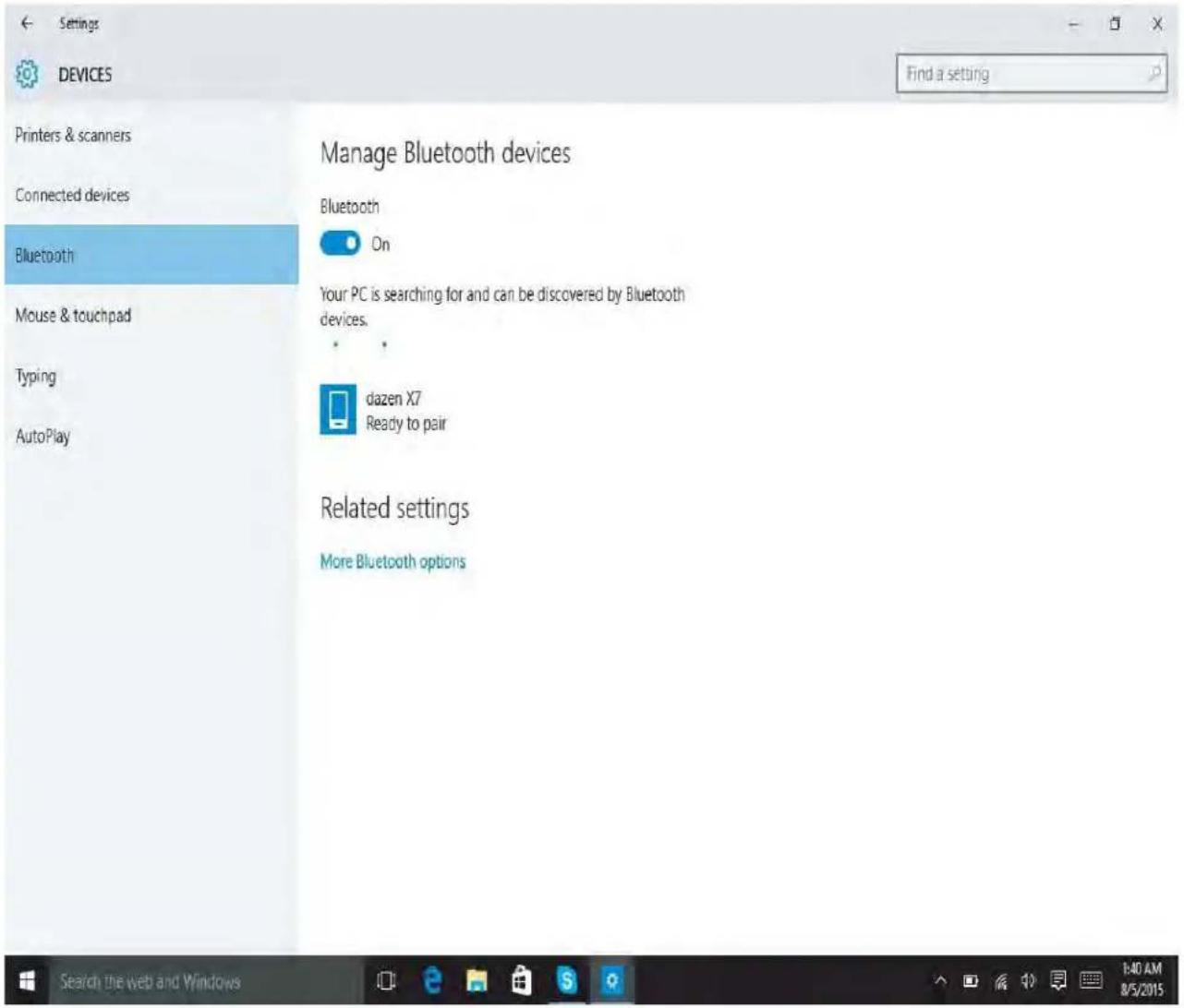 SCHNEIDER SCL141CTP - Using Bluetooth to Send and Receive files: - 1