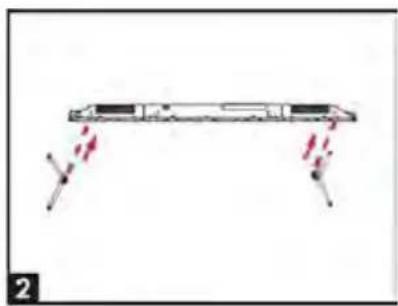 SCHNEIDER LED65SCP200K - - Mounting of the stand - 2
