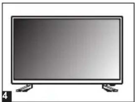 SCHNEIDER LED24SCP090HWDVD - - Mounting of the stand - 6