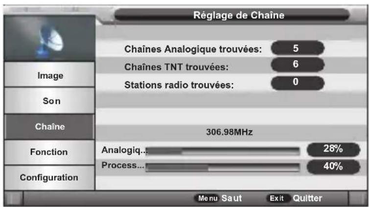 SCHNEIDER LED24SCP090HWDVD - Recherche automatique des chaînes - 2