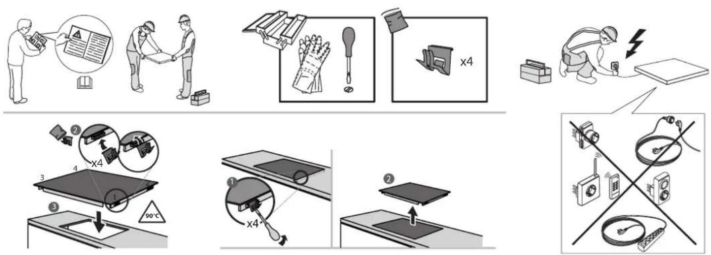 Diagram illustrating various electrical circuitry and safety measures, including lighting, circuitry, and electrical protection.