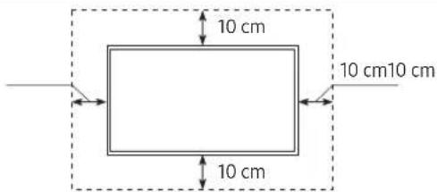 SAMSUNG BE55TH - Ventilation adaptée de votre téléviseur - 2