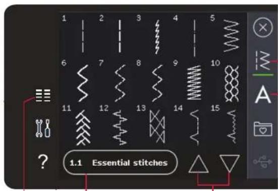 PFAFF Expression 710 - Créer une séquence de lettres - 2