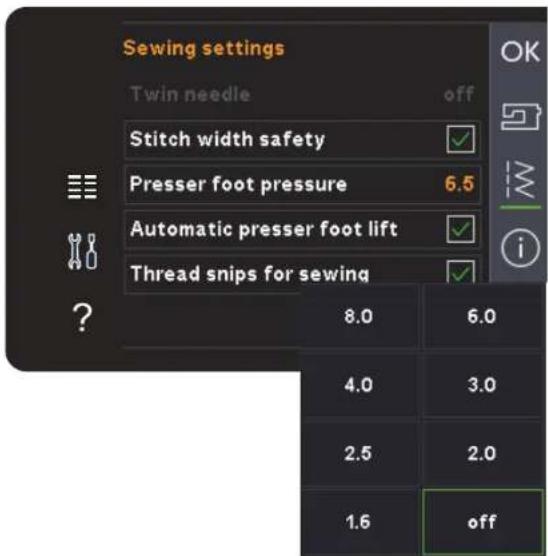 PFAFF Expression 710 - Coupures de fil pour la couture - 1
