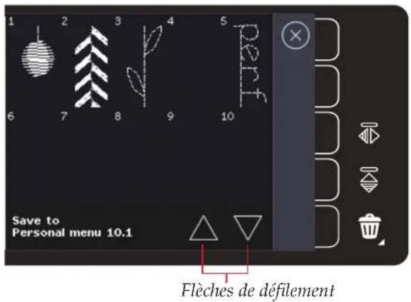 PFAFF Expression 710 - Supprimer un point - 2