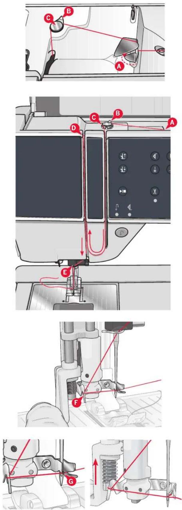PFAFF Expression 710 - Enfile-aiguille - 1