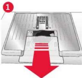 PFAFF Expression 710 - Mise en place de la canette - 1
