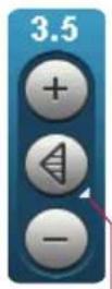 PFAFF Expression 710 - Positionnement de point - 4