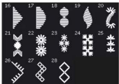 PFAFF Expression 710 - Points décoratifs (720) - 7